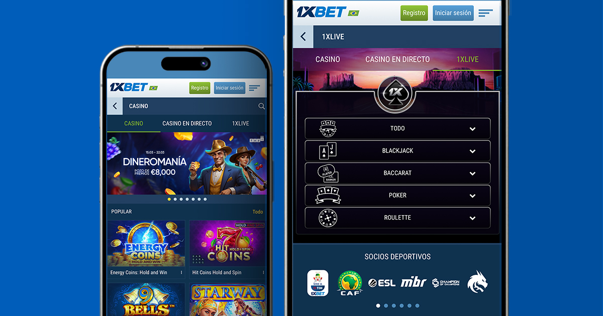 imagen app 1xbet casino
