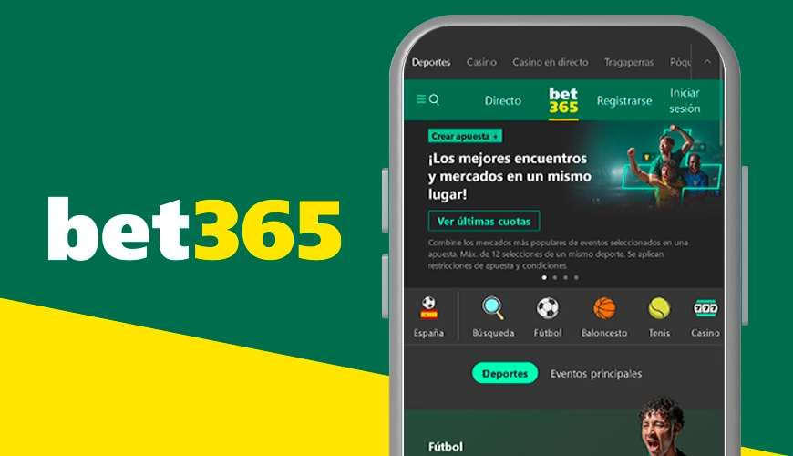 imagen ilustrativa Cómo apostar en celular Bet365