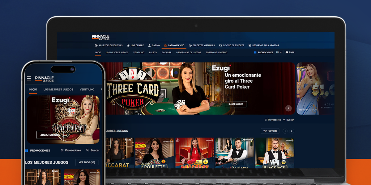 imagen mockup desktop mobile casino pinnacle