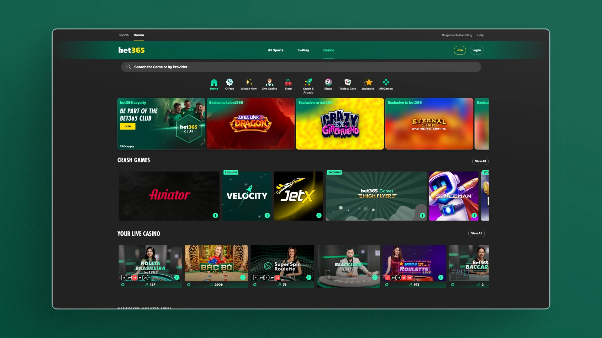 image Casino Review bet365