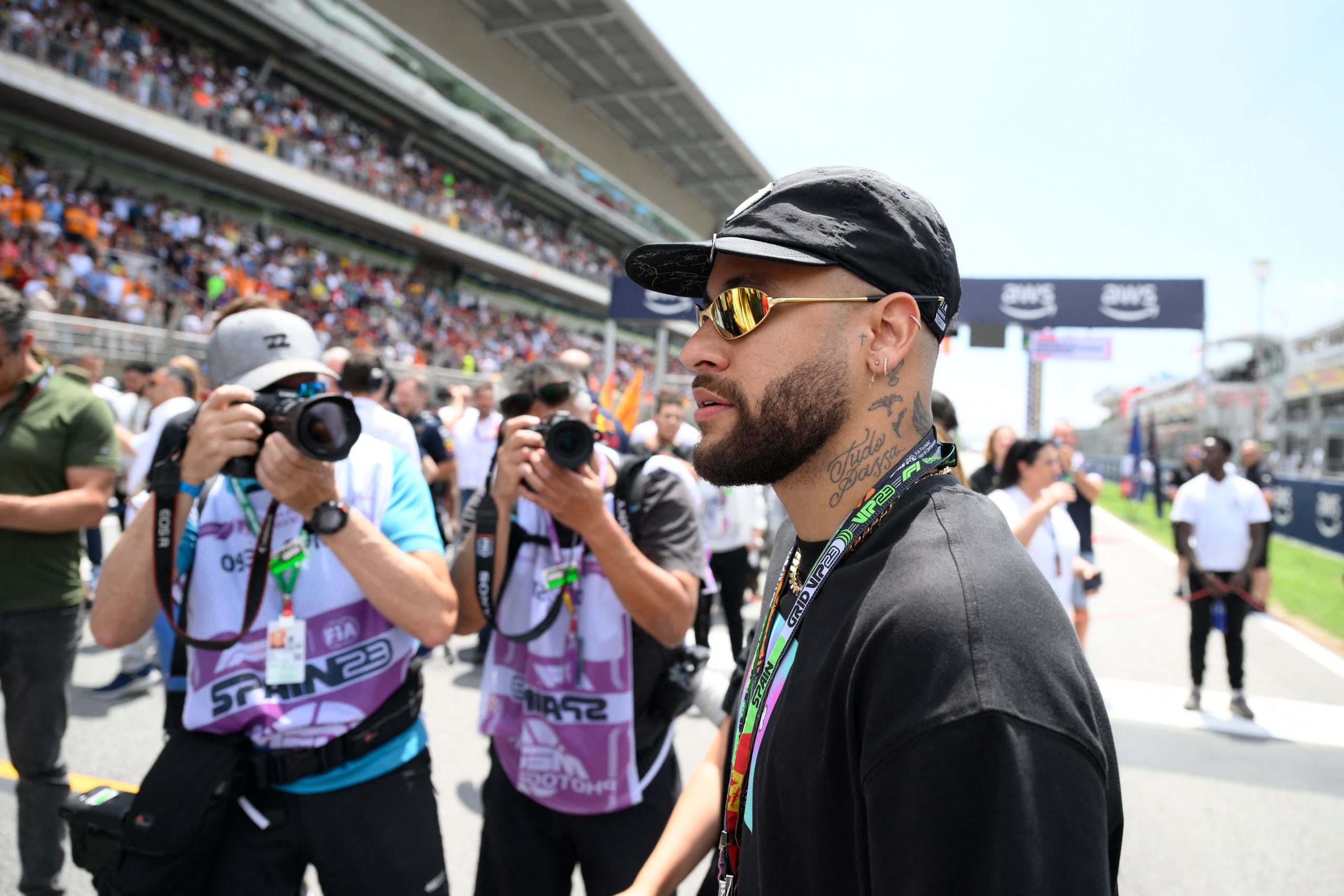 Neymar's visit to the Spanish Grand Prix causes crisis in F1