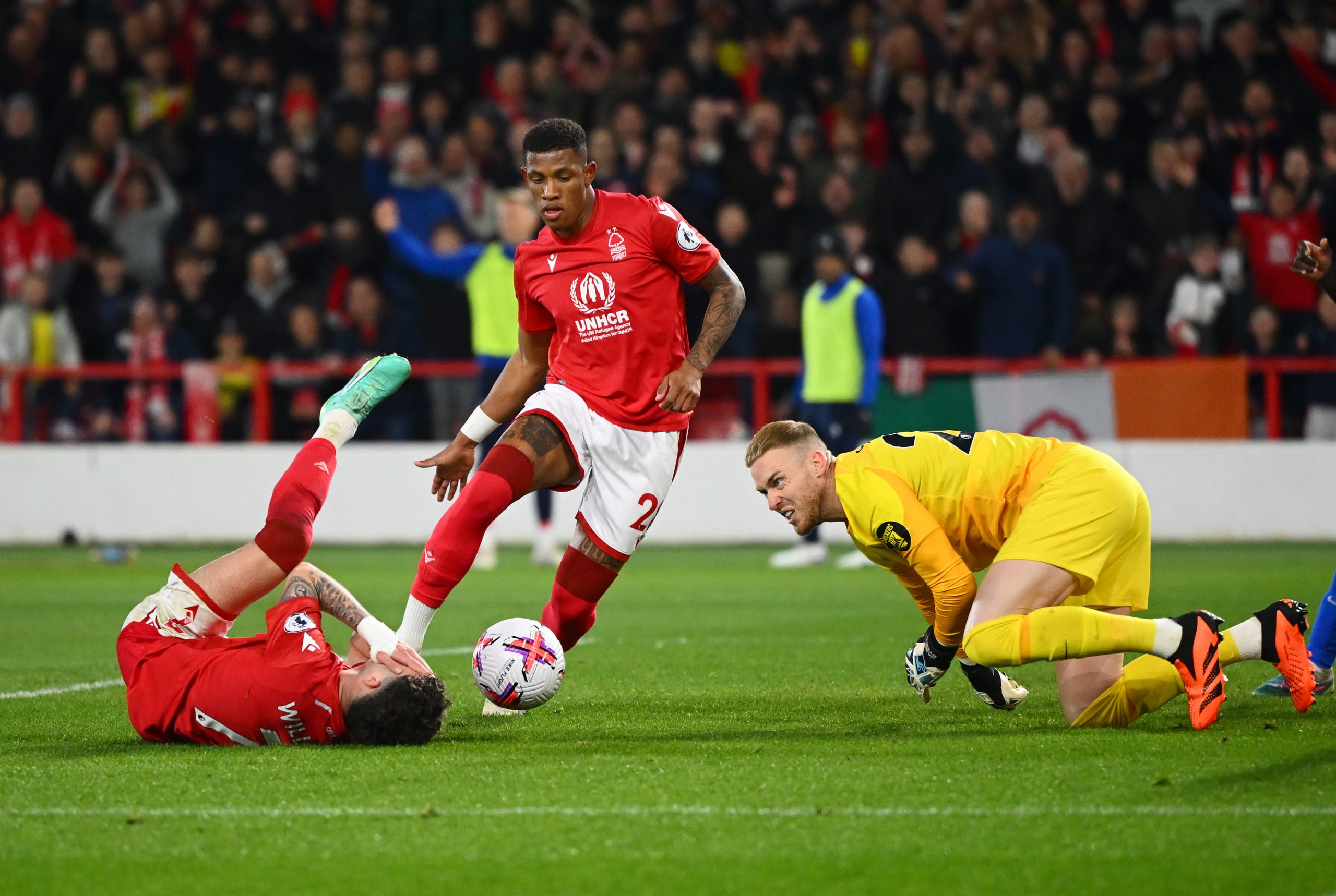 Брайтон нотингем. Ноттингем Форест. Неко Уильямс сломал. Nottingham Forest Disaster.