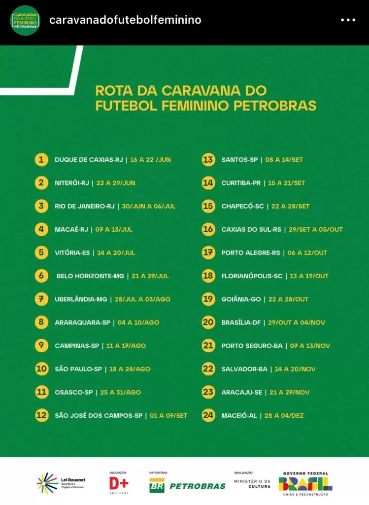 Caravana do Futebol Feminino