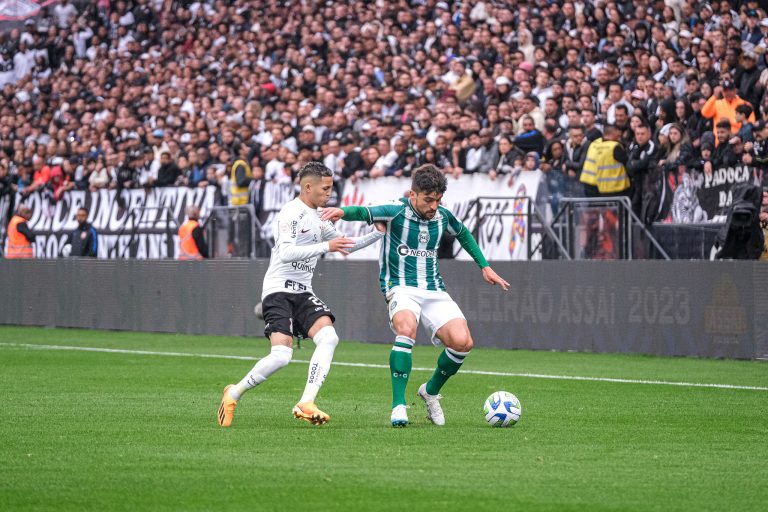 Corinthians 3 x 1 Coritiba, 19ª rodada do Brasileirão 2023. Foto: Gabriel Thá / Coritiba