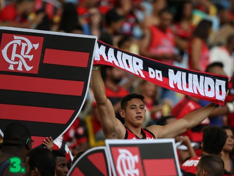 3. Flamengo: 100.000 sócios torcedores - Foto: Divulgação / Getty Images