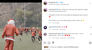 Foto: Reprodução Instagram David Luiz 