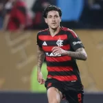 Pedro na estreia do Flamengo no mundial