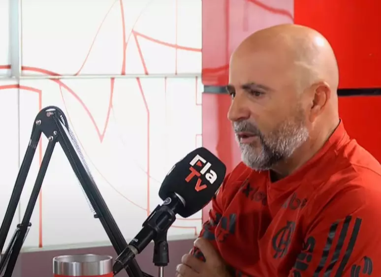 Confira o que Sampaoli falou sobre o estilo de jogo que coloca em prática no Flamengo, há dois meses no clube