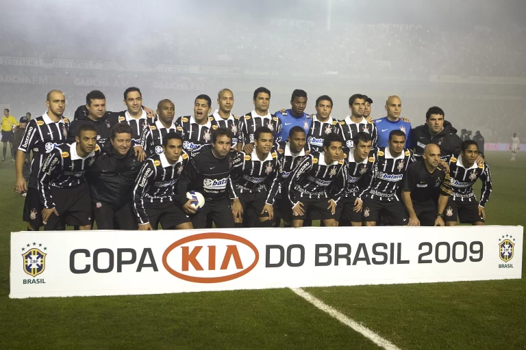 Corinthians, time campeão da Copa do Brasil 2009. Foto: Daniel Augusto Jr./Ag. Corinthians