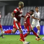 Flamengo x Santos em campo pelo Brasileirão 2024