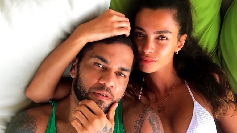 Daniel Alves e sua esposa, Joana Sanz. Foto: Reprodução/Instagram