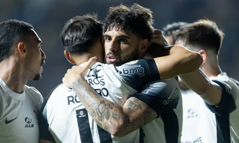 Yuri Alberto e Romero, do Corinthians. Foto: Rodrigo Coca/Agência Corinthians