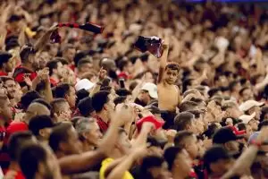 Torcida do Flamengo. Foto: Adriano Fontes/Flamengo