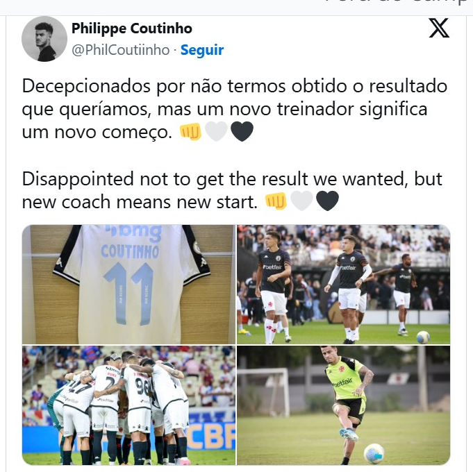 Philippe Coutinho Vasco