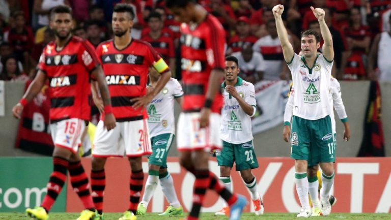 Flamengo x León em 2014