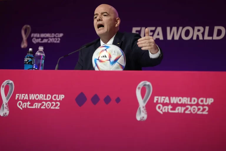 Anúncio foi feito por Gianni Infantino