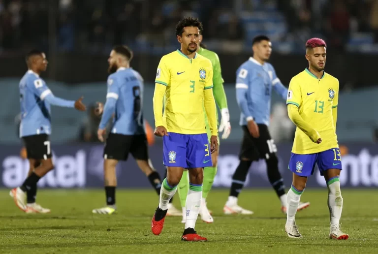 Marquinhos em Uruguai x Brasil — Foto: Divulgação / Andres Cuenca / Reuters