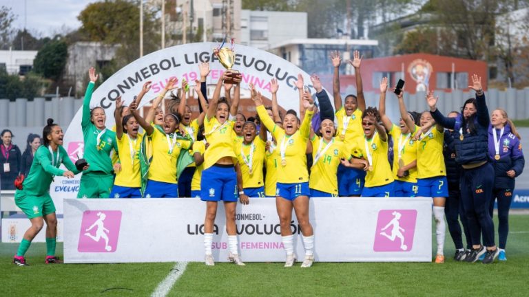 Seleção brasileira sub-19. Foto: Leandro Lopes/CBF