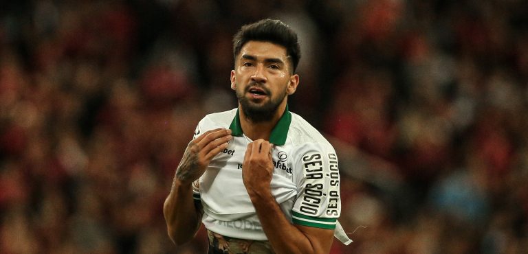 Marcelino Moreno, do Coritiba. Foto: Guilherme Griebeler/Coritiba