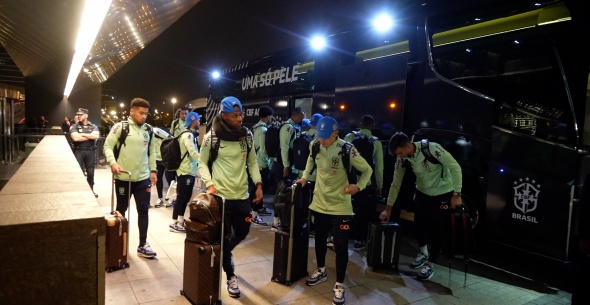 Seleção Brasileira chega a Madri