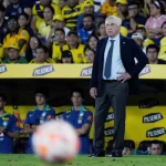 carlo ancelotti comandando o Brasil/Seleção Brasileira
