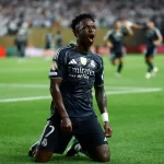 Vini Jr em campo pelo Rela Madrid na Copa do Mundo de Clubes 2025