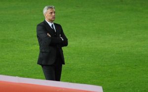 Hernán Crespo no comando do São Paulo, em 2021