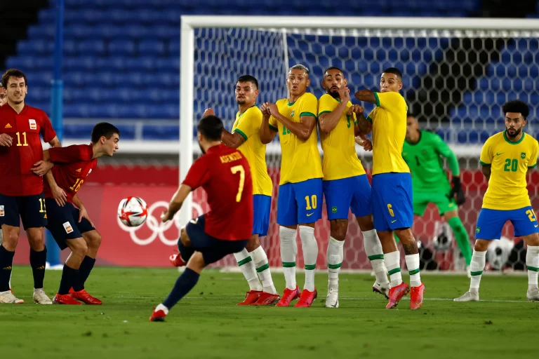 Brasil sub-23 nos Jogos Olímpicos de Tóquio 2020. Foto: dpa picture alliance/Alamy Stock Photo