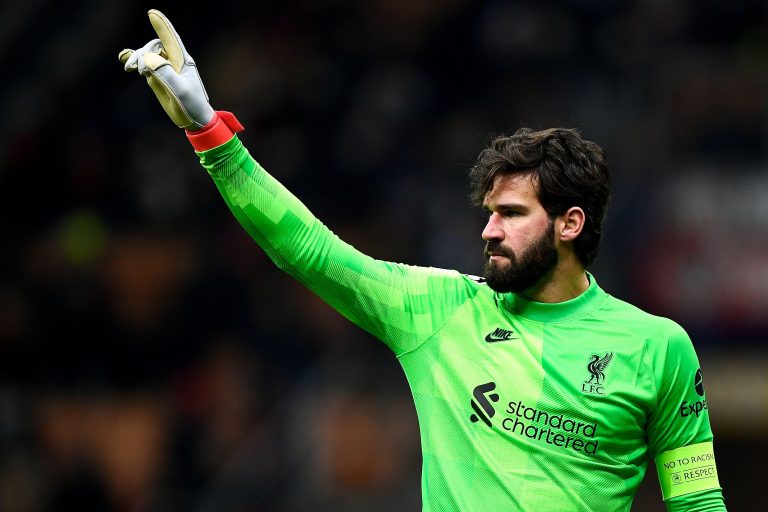 Alisson ganha "sombra" no Liverpool. Foto: Nicolò Campo / Alamy Stock Photo