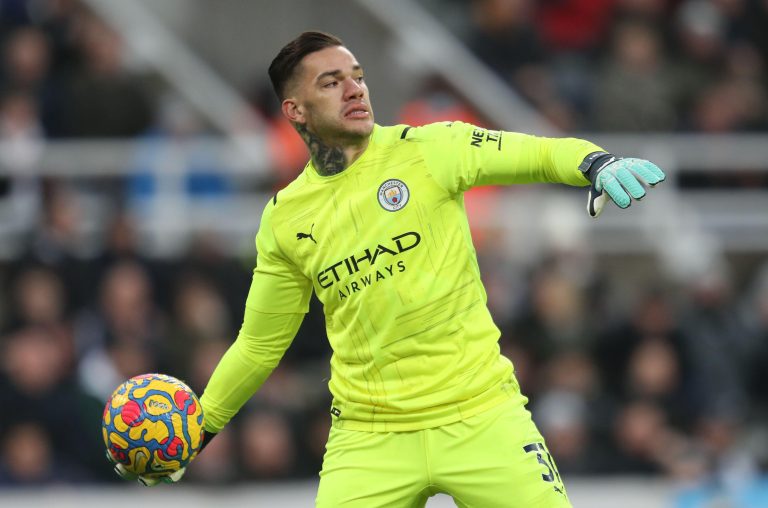 Ederson, goleiro do Manchester City