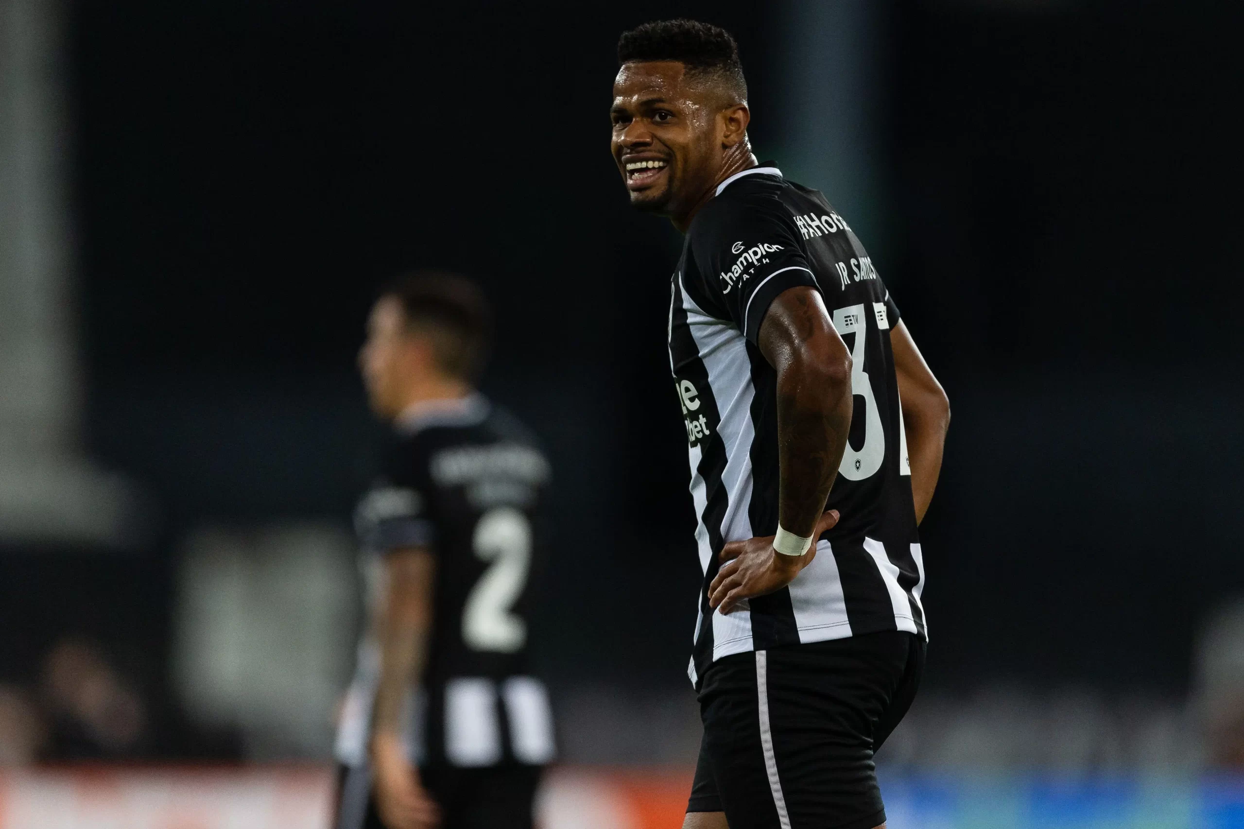 Júnior Santos, atacante do Botafogo. Foto: Ruano Carneiro/Carneiro Images/Alamy Stock Photo