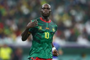 Aboubakar na seleção de Camarões
