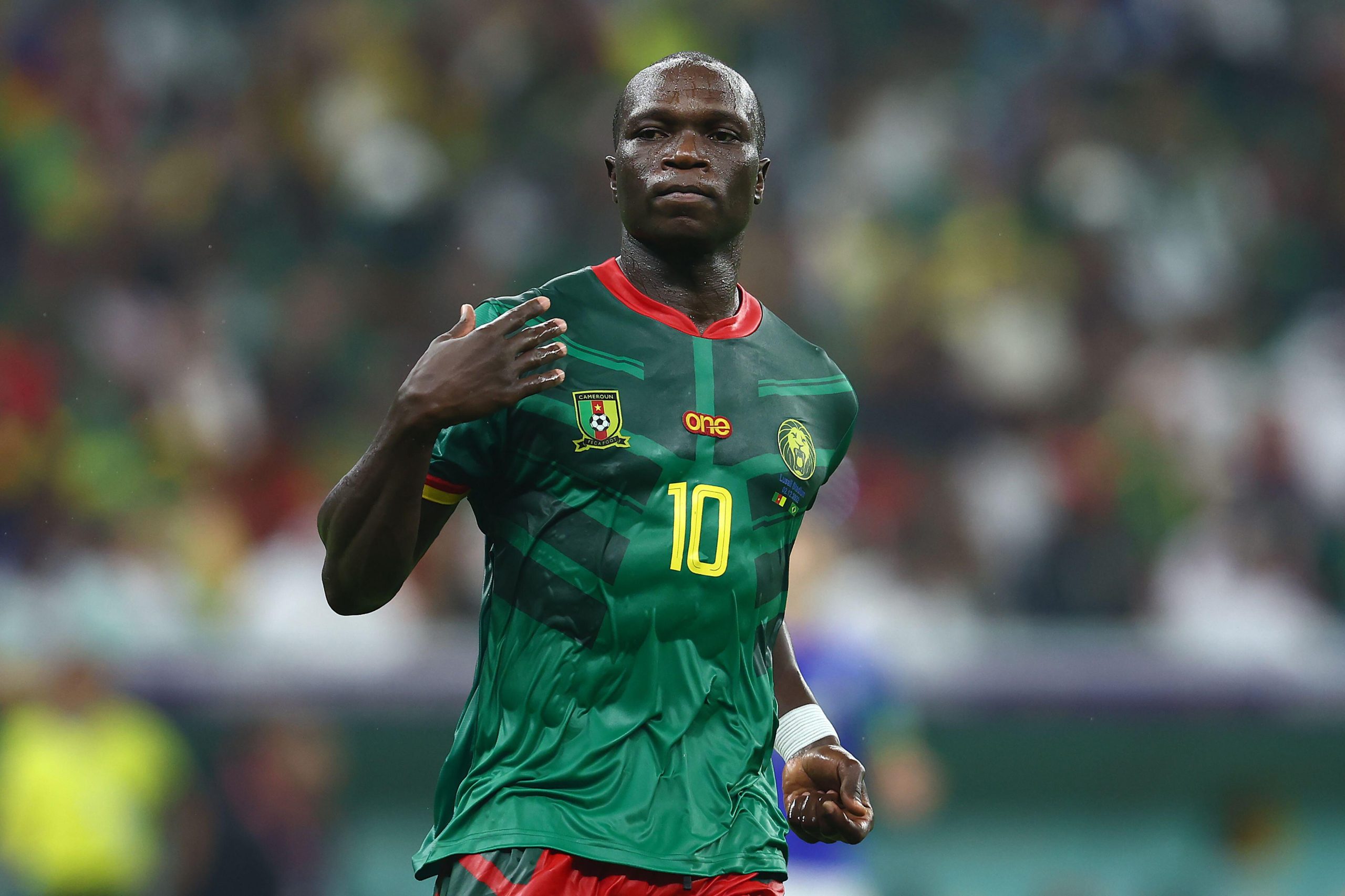 Aboubakar na seleção de Camarões