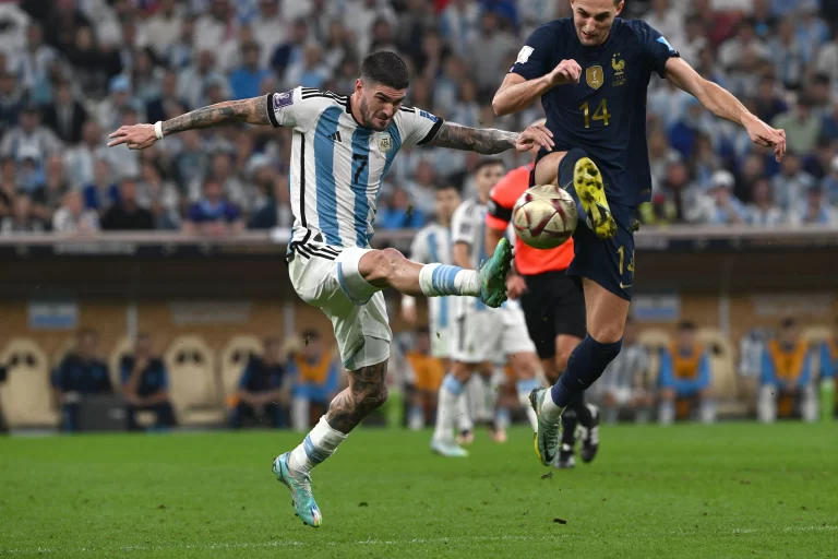 Rodrigo De Paul, da Argentina e Atlético de Madrid. Foto: Ethan Motz/Alamy Stock Photo