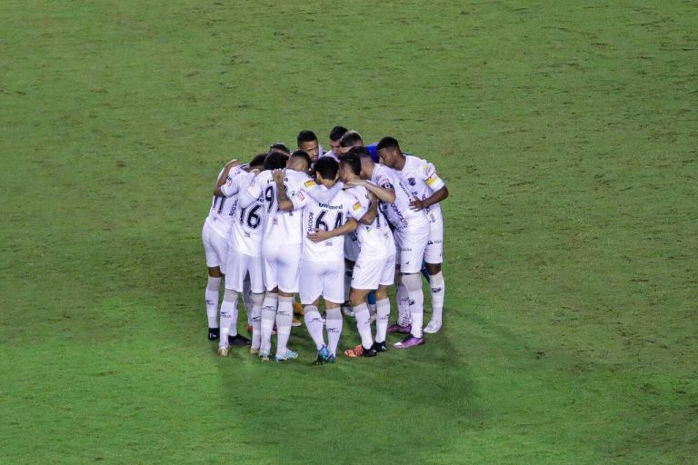 Jogadores do ABC na Copa do Nordeste