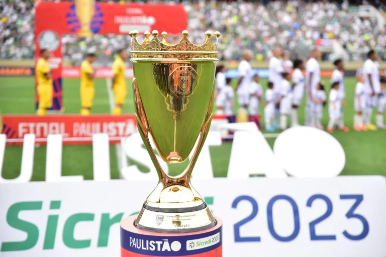 Taça do Paulistão 2023. Foto: Px Images/Alamy Stock Photo