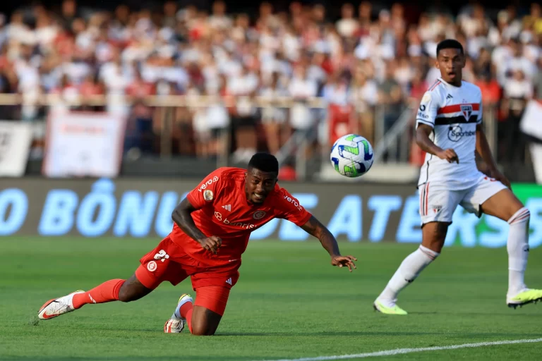 São Paulo x Internacional, Brasileirão 2023. Foto: Marcello Zambrana/AGIF/Sipa USA/Alamy Live News