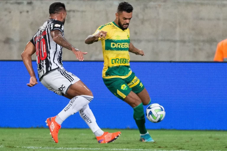 Cuiabá x Atlético-MG, Brasileirão 2023. Foto: Gil Gomes/AGIF/Sipa USA/Alamy Live News