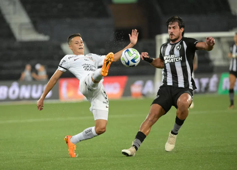 Botafogo x Corinthians, Brasileirão 2023. Foto: Andre Paes/Alamy Stock Photo