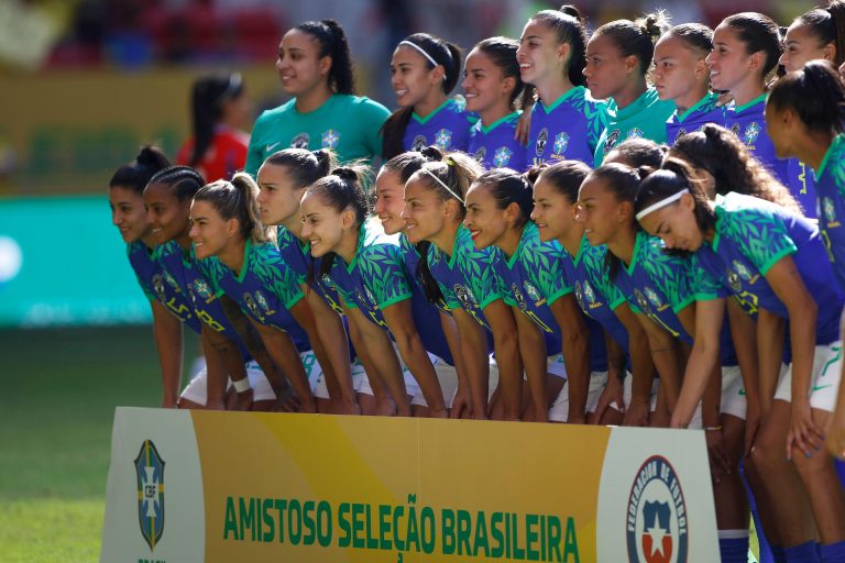 Seleção Brasileira Feminina. (Foto: Divulgação / Alamy)