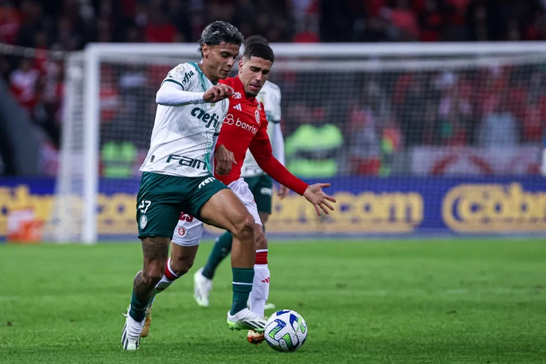 Internacional 0 x 0 Palmeiras, 15ª rodada do Brasileirão 2023. Foto: Sipa USA/Alamy Live News