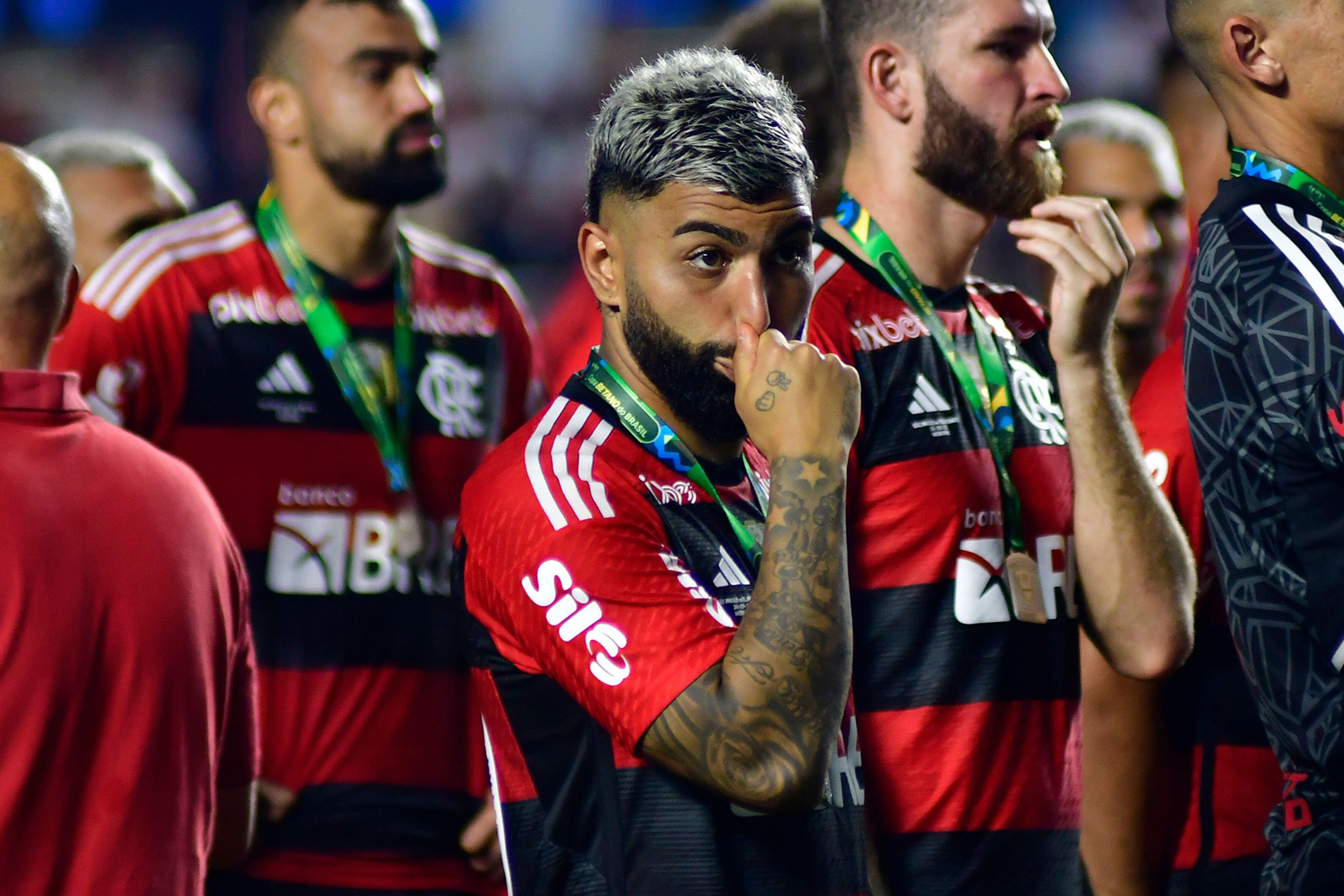 Gabigol tem futuro incerto no Flamengo após foto com a camisa do Corinthians. (Foto: Divulgação / Alamy)