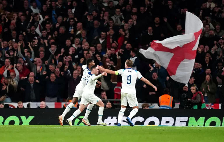 Seleção da Inglaterra, 2024. Foto: PA Images/Alamy Stock Photo