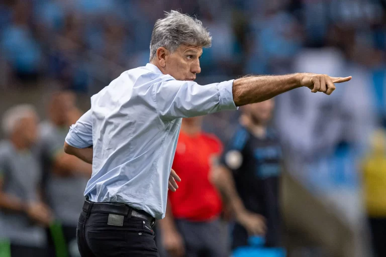 Renato Portaluppi, técnico do Grêmio. Foto: DiaEsportivo/Alamy Stock Photo