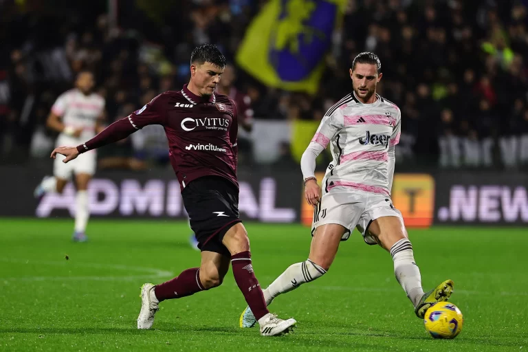 Salernitana 1 x 2 Juventus, 19ª rodada do Campeonato Italiano 2023/24. Foto: Insidefoto di andrea staccioli/Alamy Live News