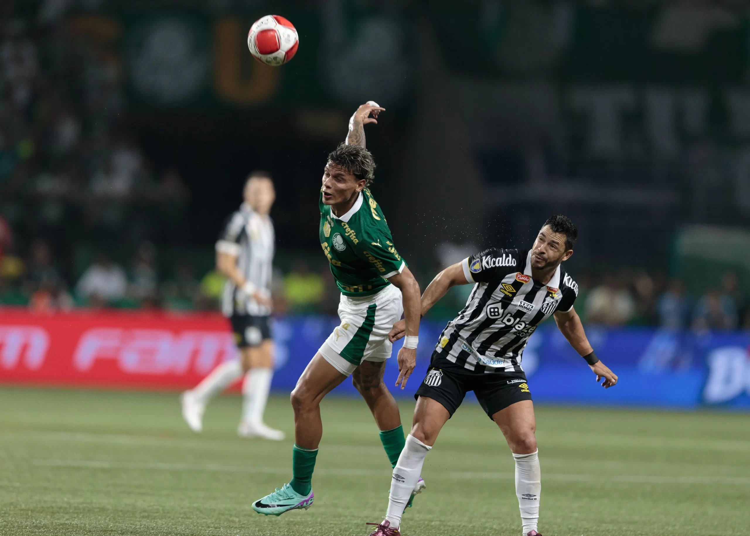 Final do Paulistão 2024, Palmeiras x Santos. Foto: Vilmar Bannach/Alamy Live News