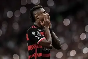 Bruno Henrique, do Flamengo. (Foto: Divulgação / Alamy)