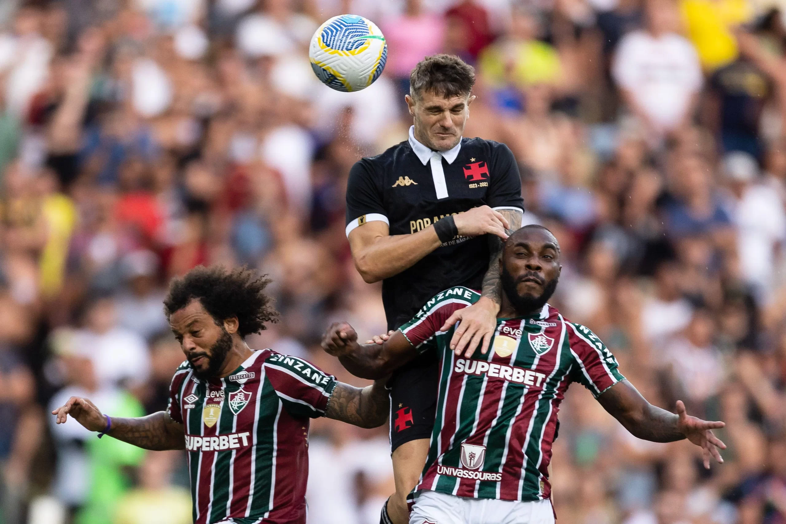 Fluminense 2 x 1 Vasco, 3ª rodada do Brasileirão 2024. Foto: Ruano Carneiro/ZUMA Press Wire/Alamy Live News