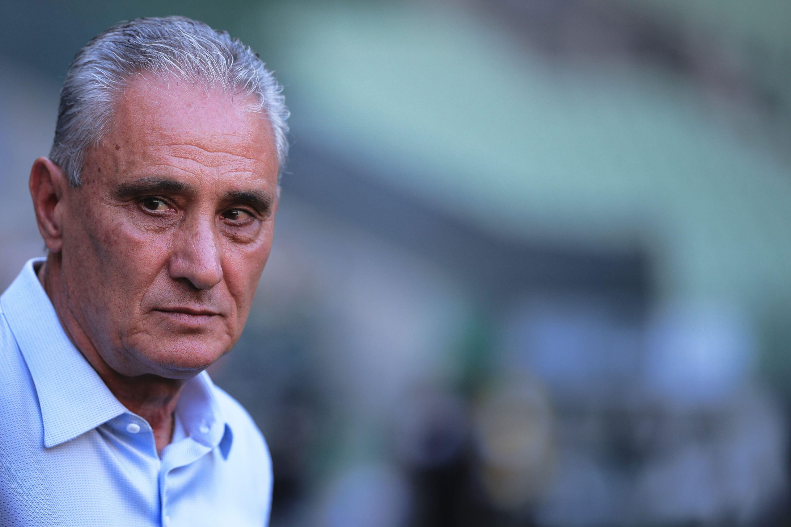 Tite enfrenta o Corinthians na Neo Química Arena, em São Paulo. Foto: Sipa USA / Alamy Stock Photo