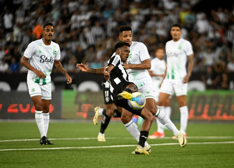 Botafogo 5 x 1 Juventude, 3ª rodada do Brasileirão 2024. Foto: Andre Paes/Alamy Live News